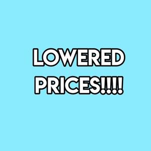LOWERED PRICES